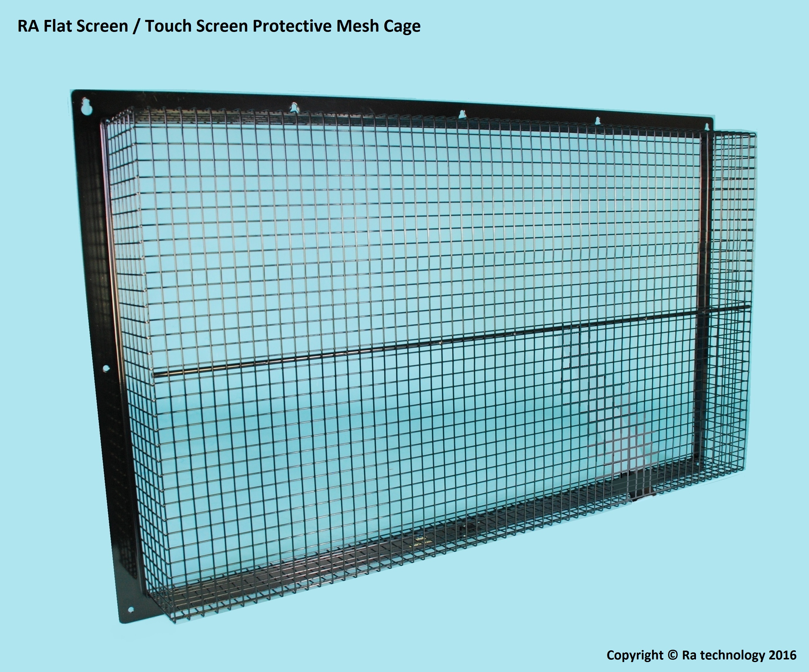 RA Mesh Cage For Wall Mounted Flat Screens